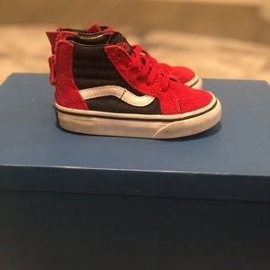 Vans, high top, size 5.5.